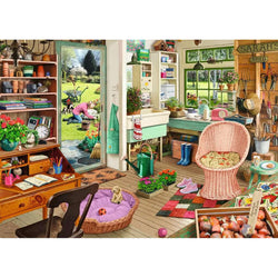 The Gardener's Shed "My Haven" 1000 Piece Jigsaw Puzzle Ravensburger (ONLINE ORDER ONLY)