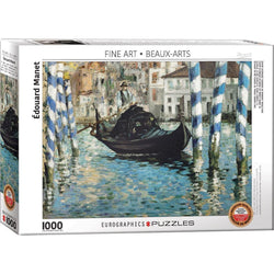 The Grand Canal of Venice (Blue Venice) 1000 Piece Jigsaw Puzzle Eurographics (ONLINE ORDER ONLY)
