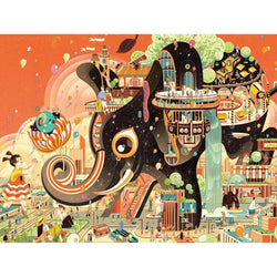 The Great Elephant by Victo Ngai 1000 Piece Jigsaw Puzzle NYPC
