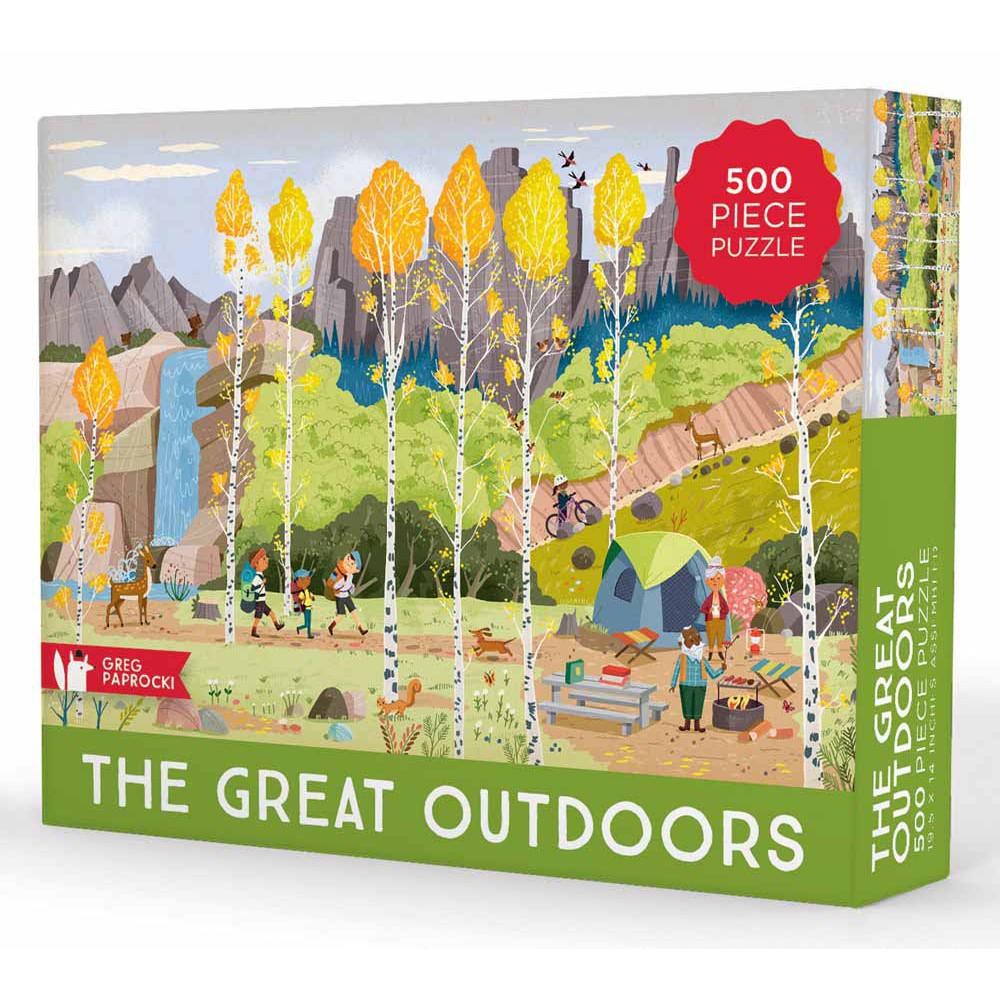 The Great Outdoors 500 Piece Jigsaw Puzzle Gibbs Smith (ONLINE ORDER ONLY)