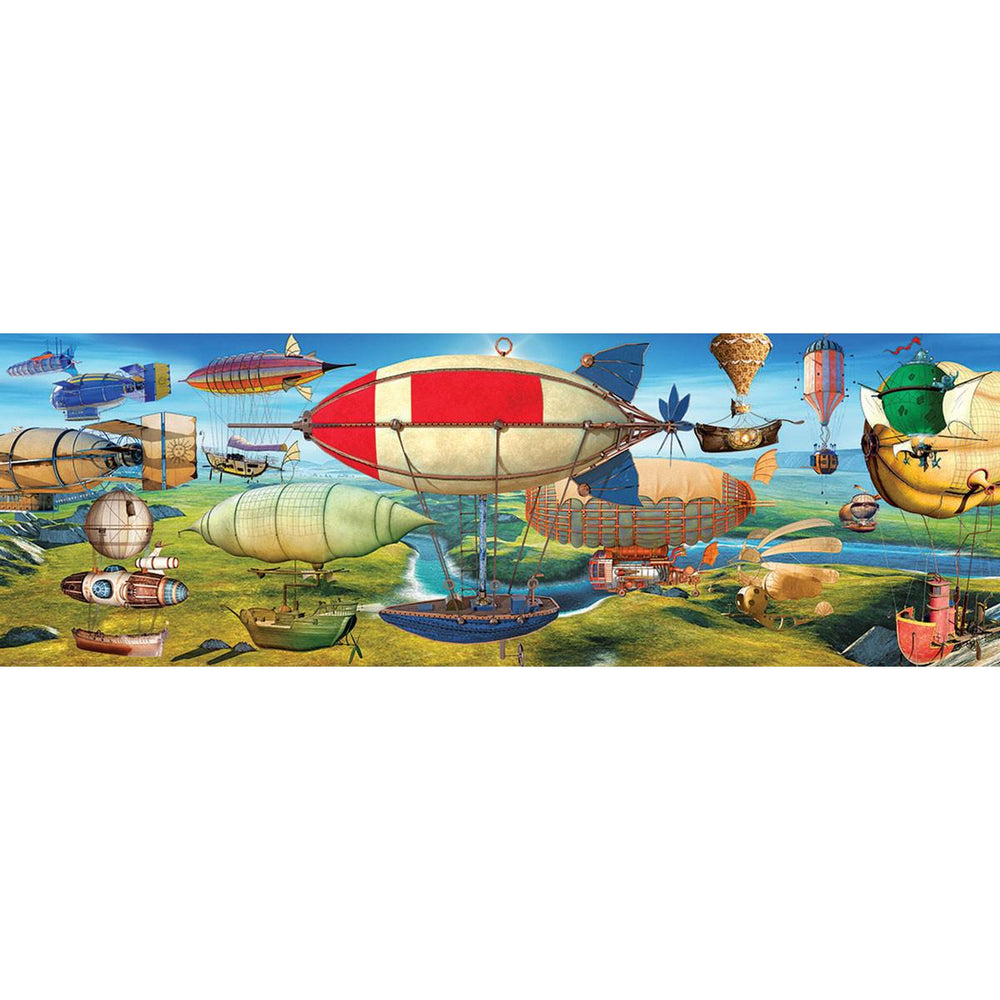 The Great Race 1000 Piece Panoramic Jigsaw Puzzle Eurographics (ONLINE ORDER ONLY)