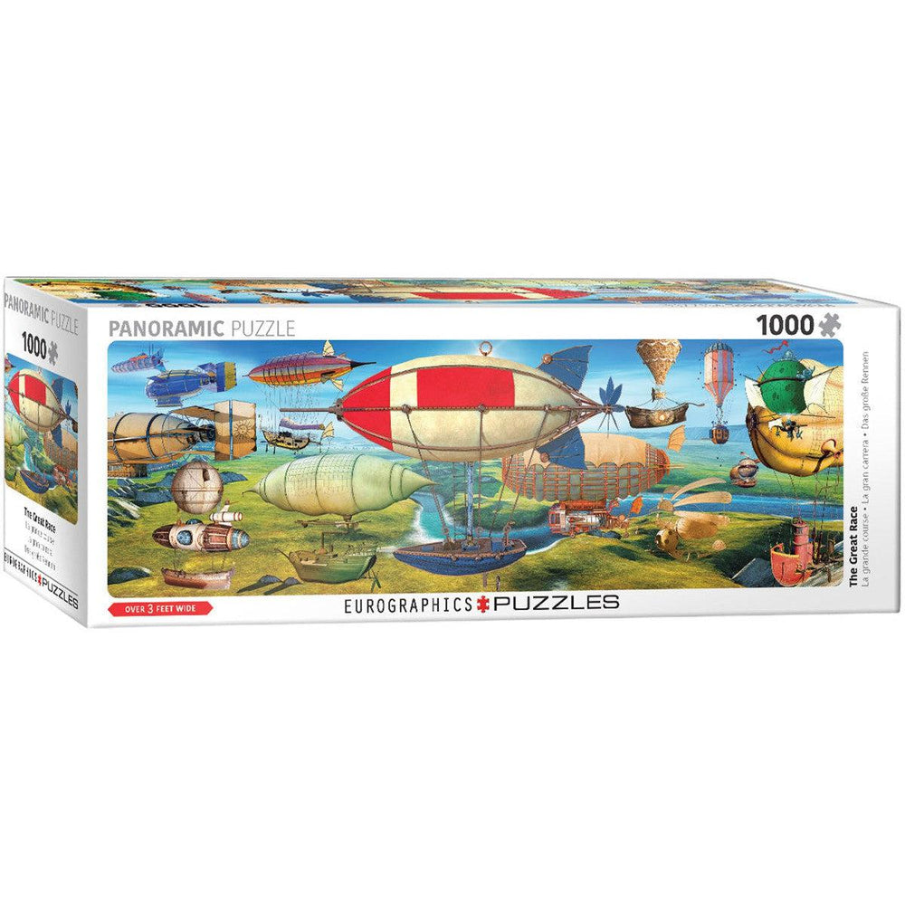 The Great Race 1000 Piece Panoramic Jigsaw Puzzle Eurographics (ONLINE ORDER ONLY)