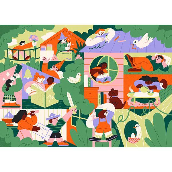 The Great Treehouse 1000 Piece Jigsaw Puzzle Holiyay