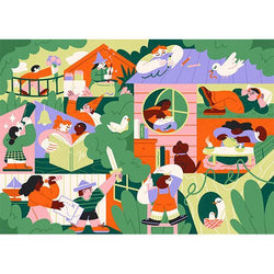 The Great Treehouse 1000 Piece Jigsaw Puzzle Holiyay