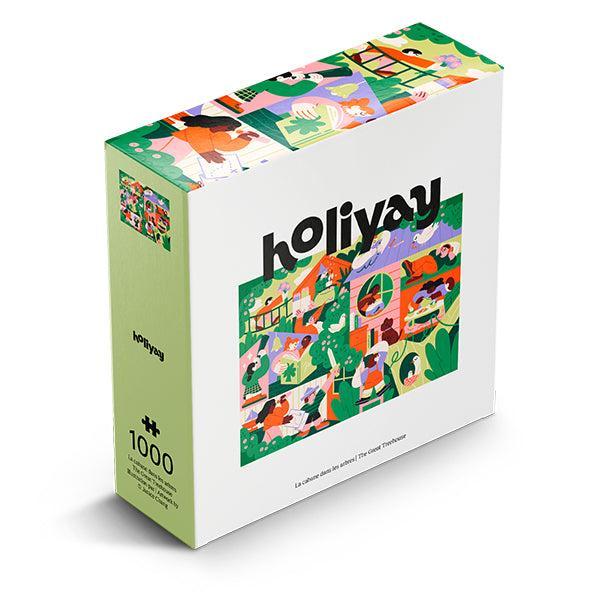 The Great Treehouse 1000 Piece Jigsaw Puzzle Holiyay