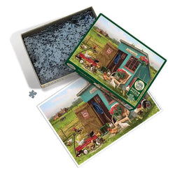 The Happy Hen House 1000 Piece Jigsaw Puzzle Cobble Hill (ONLINE ORDER ONLY)