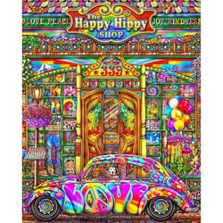 The Happy Hippy Shop 1000 Piece Jigsaw Puzzle Springbok (ONLINE ORDER ONLY)