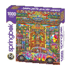 The Happy Hippy Shop 1000 Piece Jigsaw Puzzle Springbok (ONLINE ORDER ONLY)