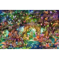 The Hidden World of Fairies 4000 Piece Jigsaw Puzzle Ravensburger (ONLINE ORDER ONLY)