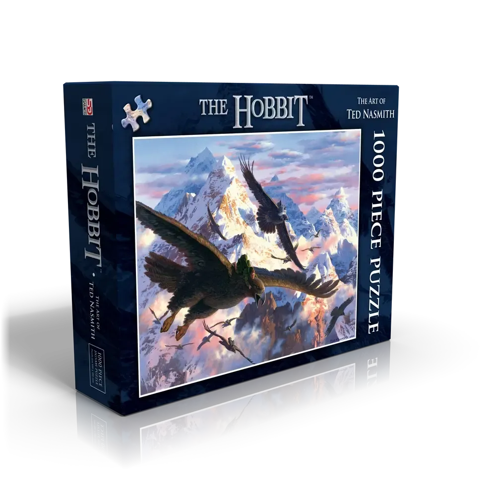 The Hobbit Bilbo & the Eagles 1000 Piece Jigsaw Puzzle Kosmos