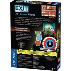 The House of Riddles - Exit the Escape Room Game - Kosmos (ONLINE ORDER ONLY)