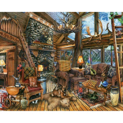 The Hunting Lodge 1000 Piece Jigsaw Puzzle Springbok (ONLINE ORDER ONLY)