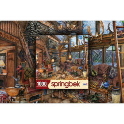 The Hunting Lodge 1000 Piece Jigsaw Puzzle Springbok (ONLINE ORDER ONLY)