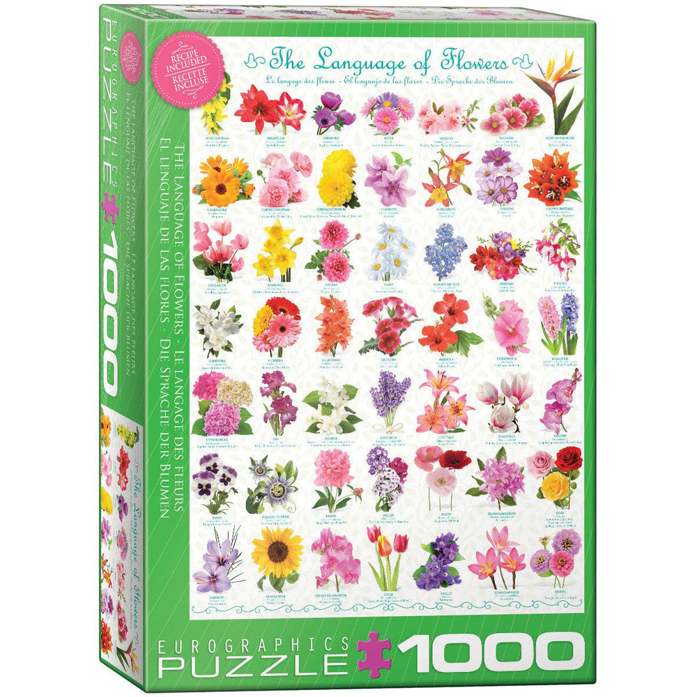 The Language of Flowers 1000 Piece Jigsaw Puzzle Eurographics (ONLINE ORDER ONLY)