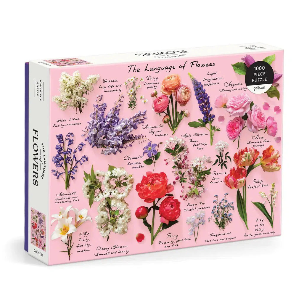 The Language of Flowers 1000 Piece Jigsaw Puzzle Galison (ONLINE ORDER ONLY)