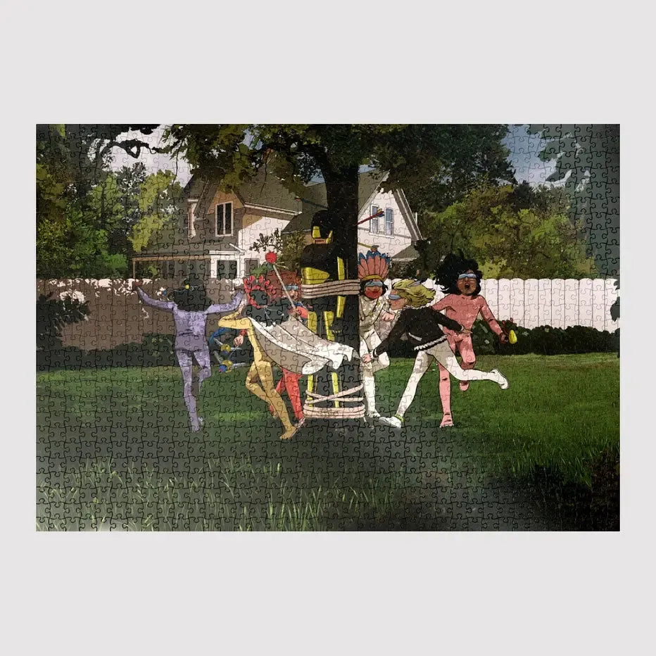 The Last Indians By Ugo Bienvenu 1000 Piece LE Jigsaw Puzzle Sulo (ONLINE ORDER ONLY)