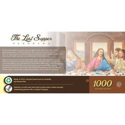 The Last Supper 1000 Piece Panoramic Jigsaw Puzzle MasterPieces (ONLINE ORDER ONLY)