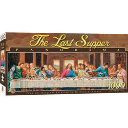 The Last Supper 1000 Piece Panoramic Jigsaw Puzzle MasterPieces (ONLINE ORDER ONLY)
