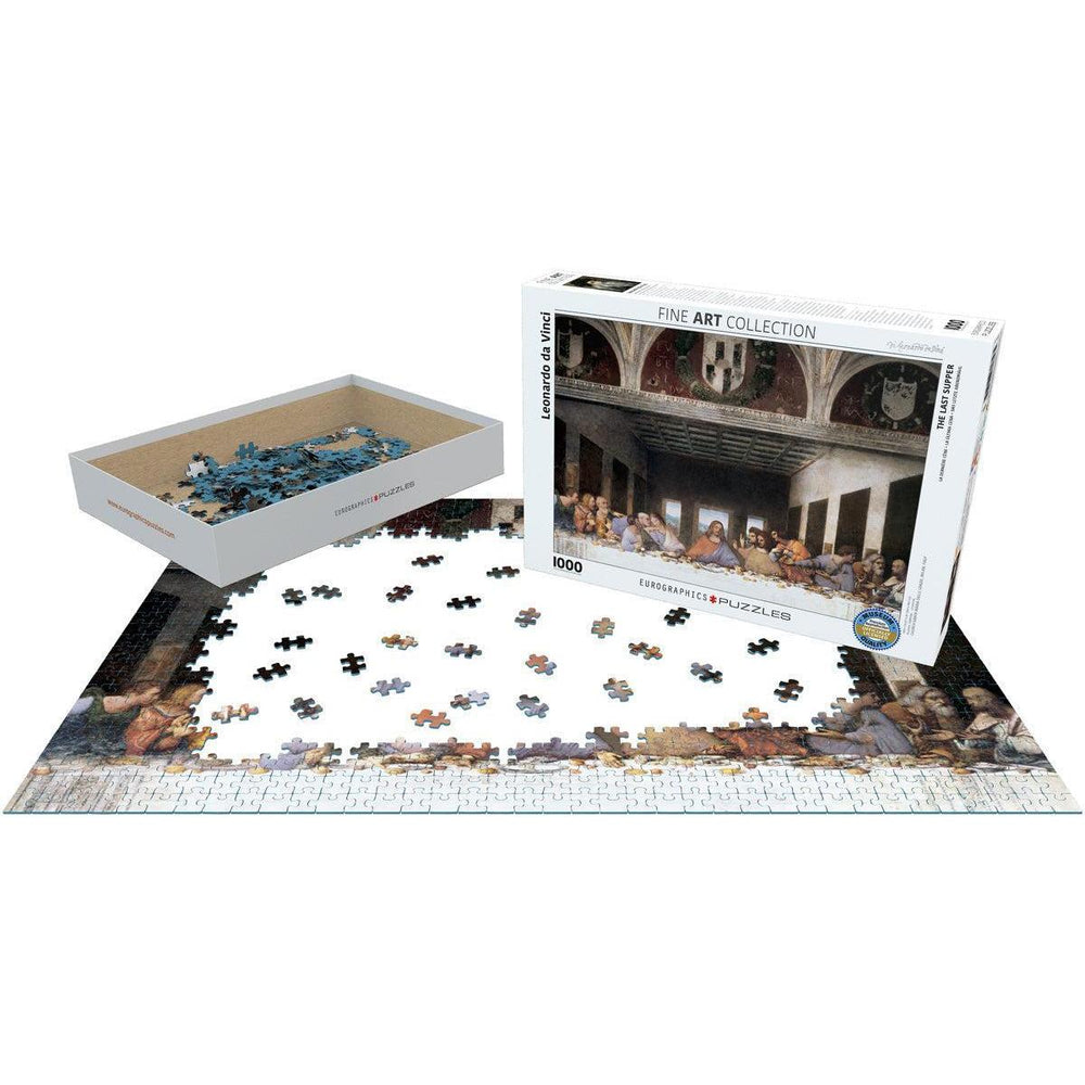 The Last Supper by Leonardo da Vinci 1000 Piece Jigsaw Puzzle Eurographics (ONLINE ORDER ONLY)