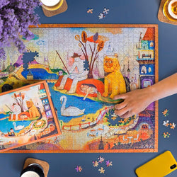 The Lion is Awake 1000 Piece Jigsaw Puzzle Fred (ONLINE ORDER ONLY)