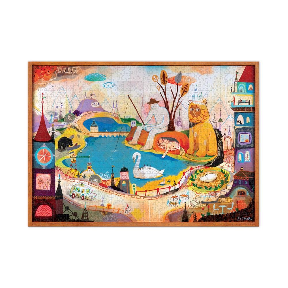 The Lion is Awake 1000 Piece Jigsaw Puzzle Fred (ONLINE ORDER ONLY)