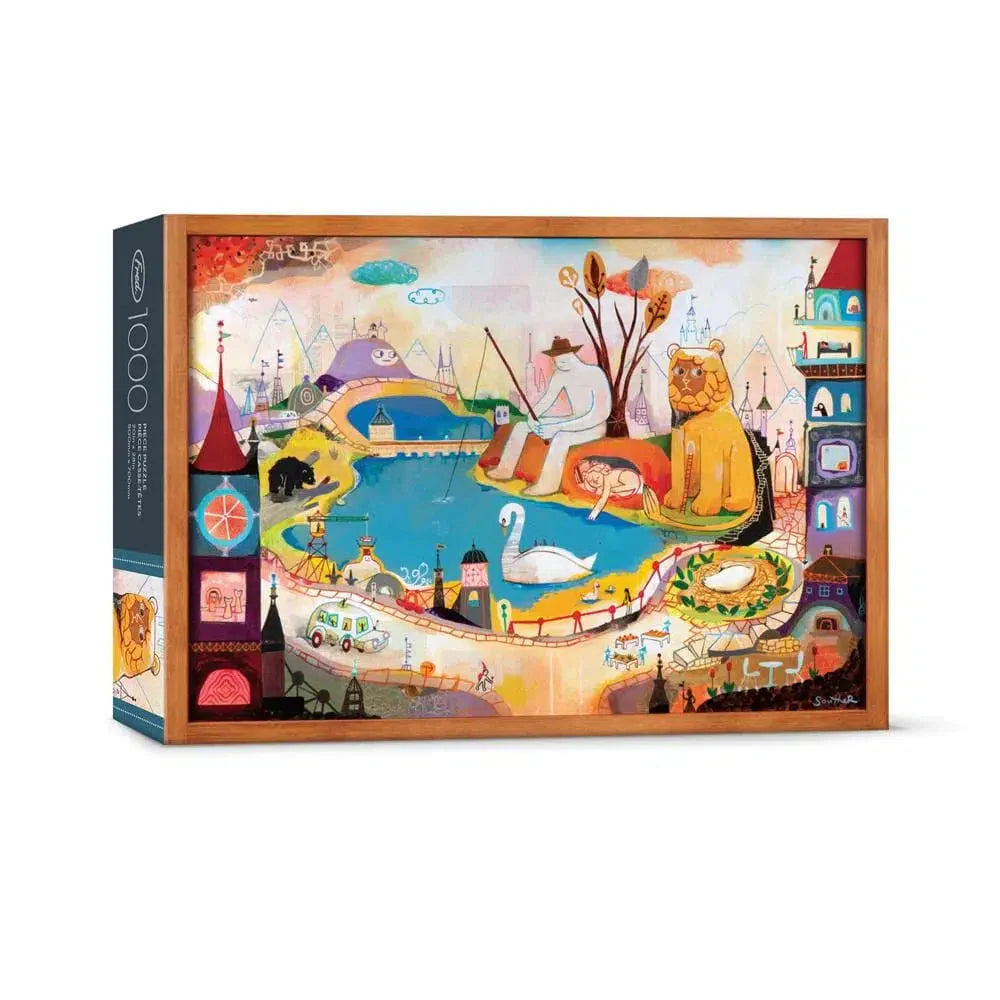 The Lion is Awake 1000 Piece Jigsaw Puzzle Fred (ONLINE ORDER ONLY)