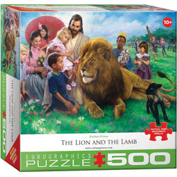The Lion & the Lamb 500 Piece Jigsaw Puzzle Eurographics (ONLINE ORDER ONLY)