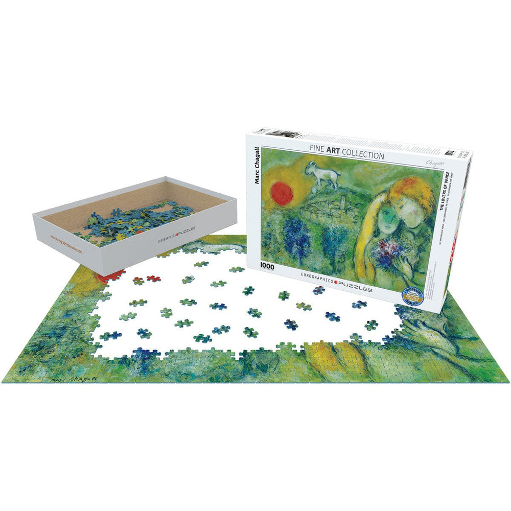 The Lovers of Vence 1000 Piece Jigsaw Puzzle Eurographics (ONLINE ORDER ONLY)