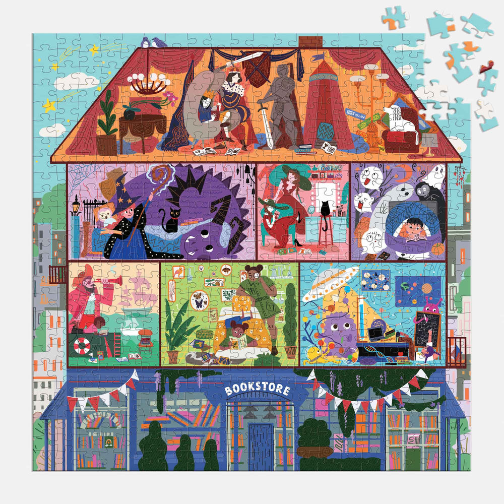 The Magic of Stories 500 Piece Jigsaw Puzzle Mudpuppy (ONLINE ORDER ONLY)