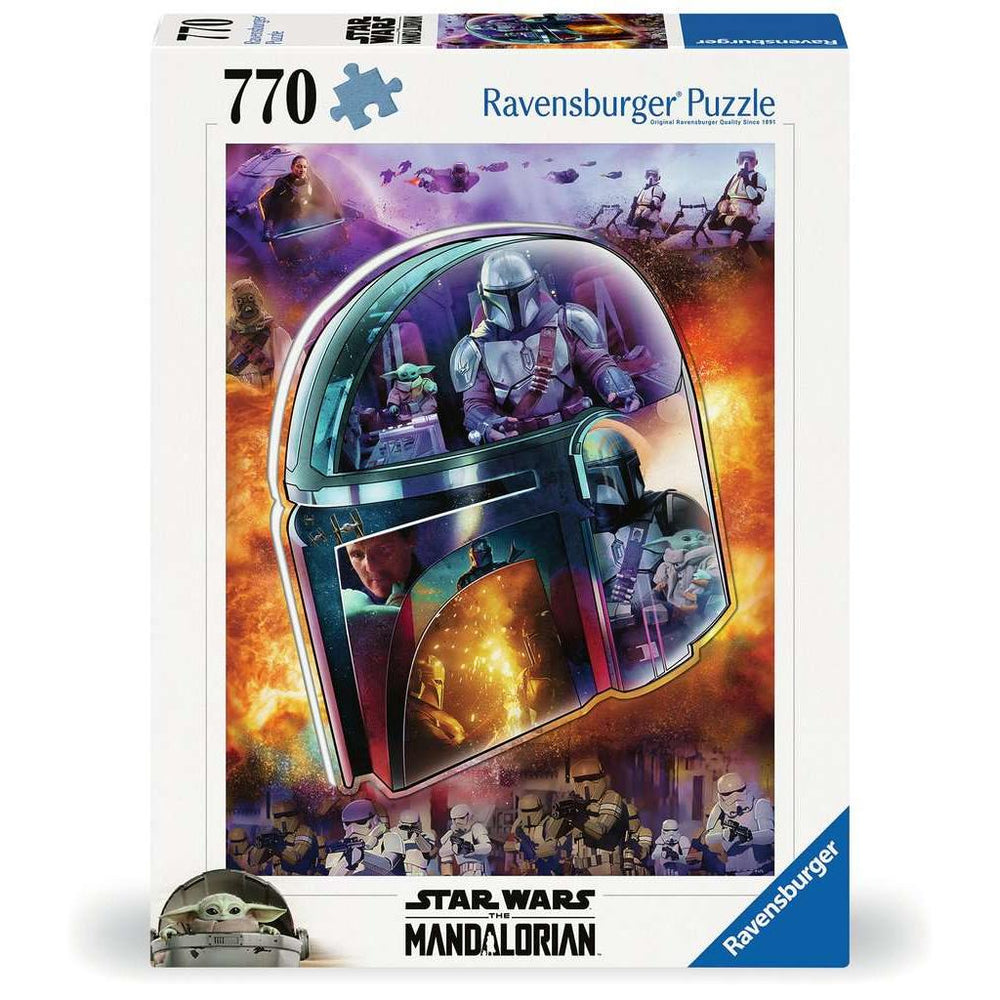 The Mandalorian Helmet 770 Piece Jigsaw Puzzle Ravensburger (ONLINE ORDER ONLY)