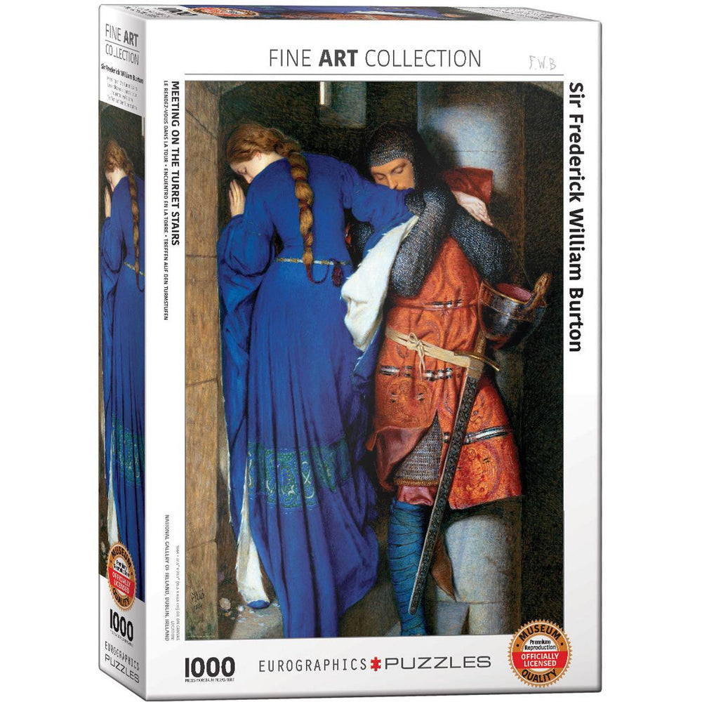 The Meeting on the Turret Stairs 1000 Piece Jigsaw Puzzle Eurographics (ONLINE ORDER ONLY)