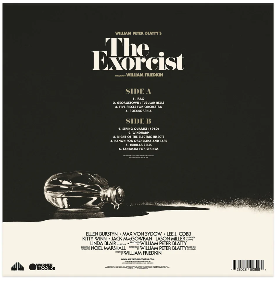 The Exorcist Original Motion Picture Soundtrack (180g, Booklet, Green Vinyl) [Vinyl] (ONLINE ORDER ONLY)