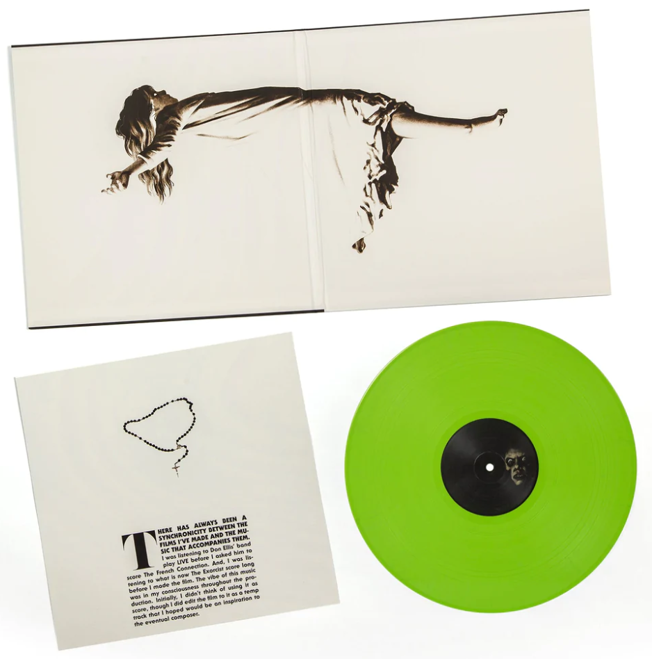 The Exorcist Original Motion Picture Soundtrack (180g, Booklet, Green Vinyl) [Vinyl] (ONLINE ORDER ONLY)
