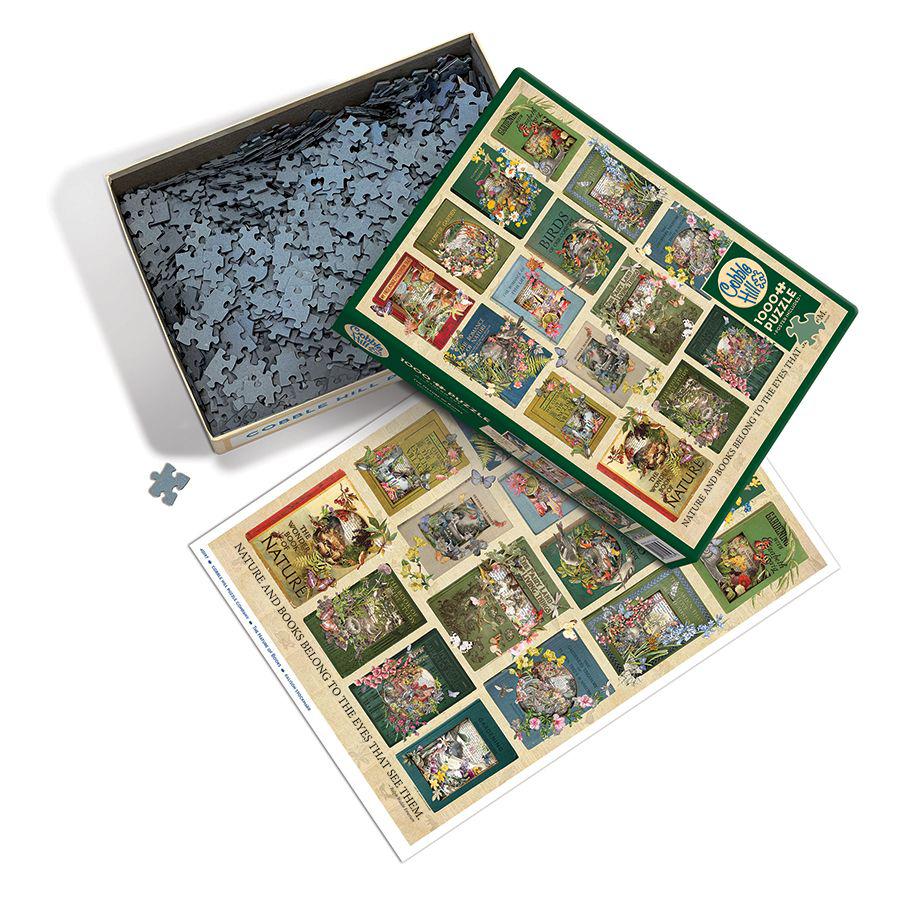 The Nature of Books 1000 Piece Jigsaw Puzzle Cobble Hill (ONLINE ORDER ONLY)