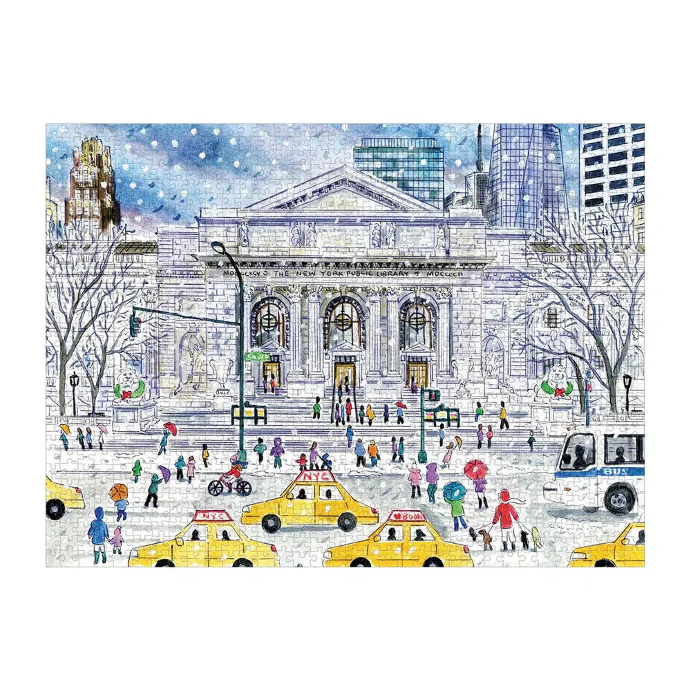 The New York Public Library 1000 Piece Jigsaw Puzzle Galison (ONLINE ORDER ONLY)