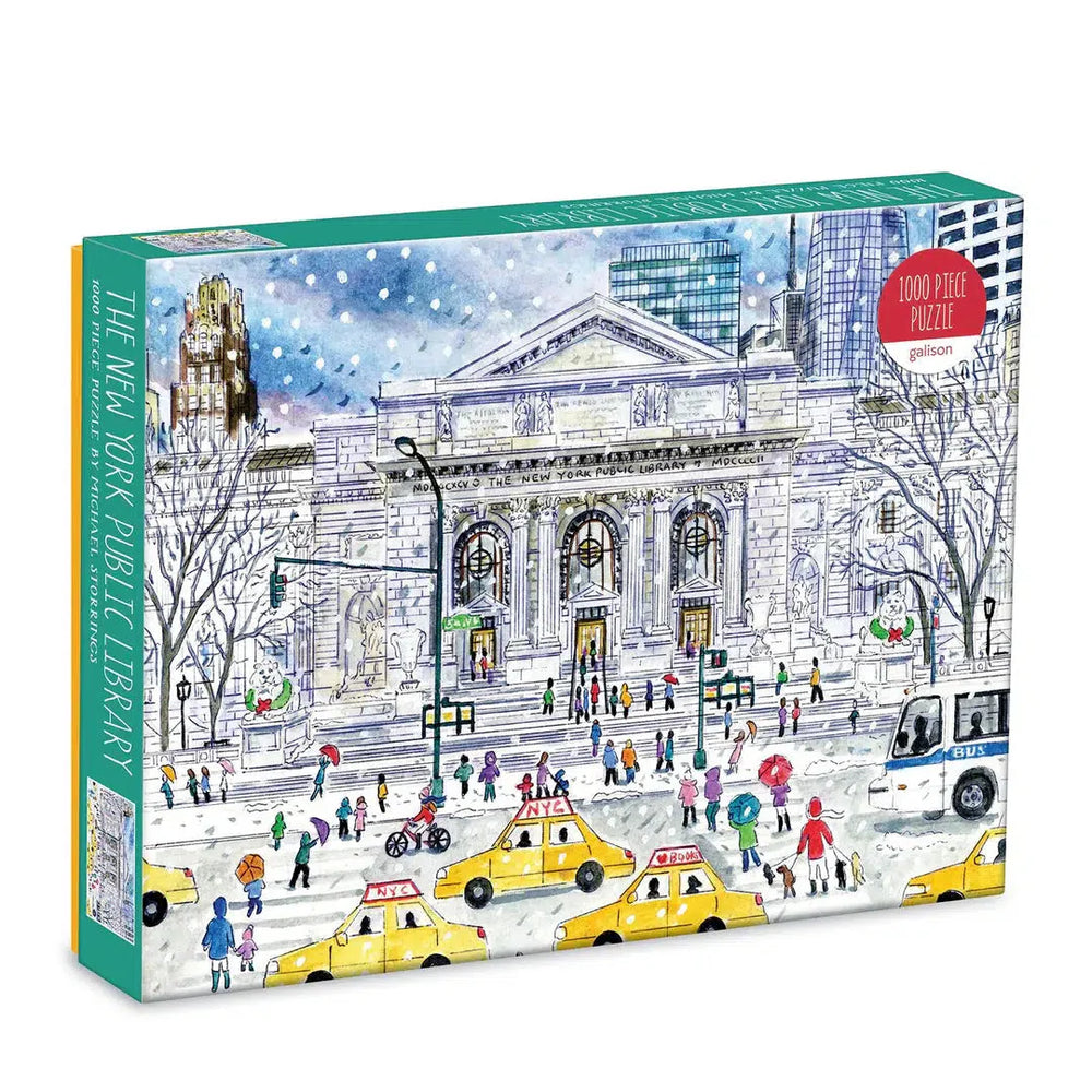 The New York Public Library 1000 Piece Jigsaw Puzzle Galison (ONLINE ORDER ONLY)