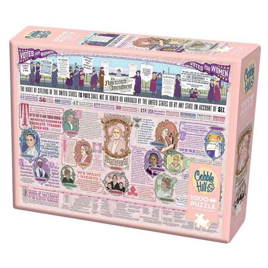 The Nineteenth Amendment 1000 Piece Jigsaw Puzzle Cobble Hill (ONLINE ORDER ONLY)