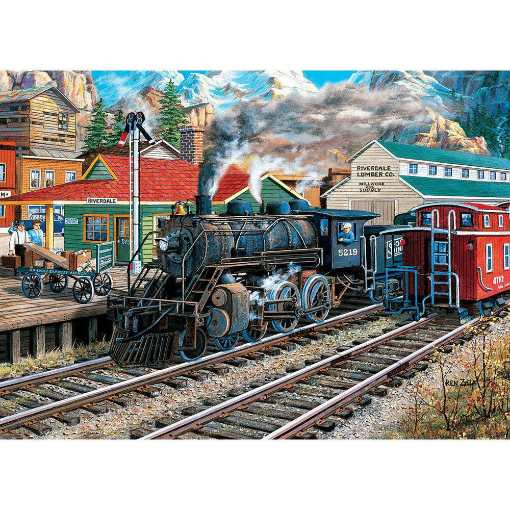 The Old Depot Station 1000 Piece Jigsaw Puzzle Eurographics (ONLINE ORDER ONLY)