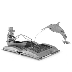 The Old Man & the Sea Book Sculpture 3D Steel Model Kit Metal Earth (ONLINE ORDER ONLY)