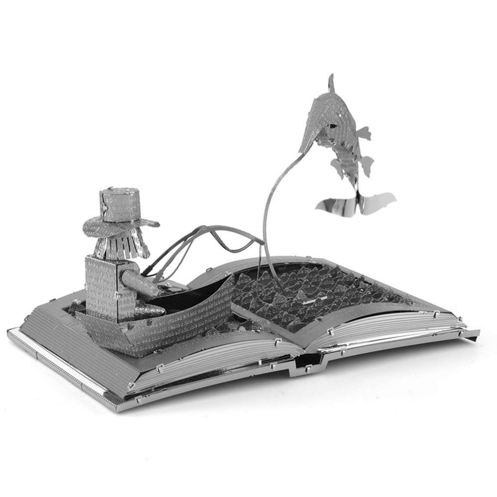 The Old Man & the Sea Book Sculpture 3D Steel Model Kit Metal Earth (ONLINE ORDER ONLY)