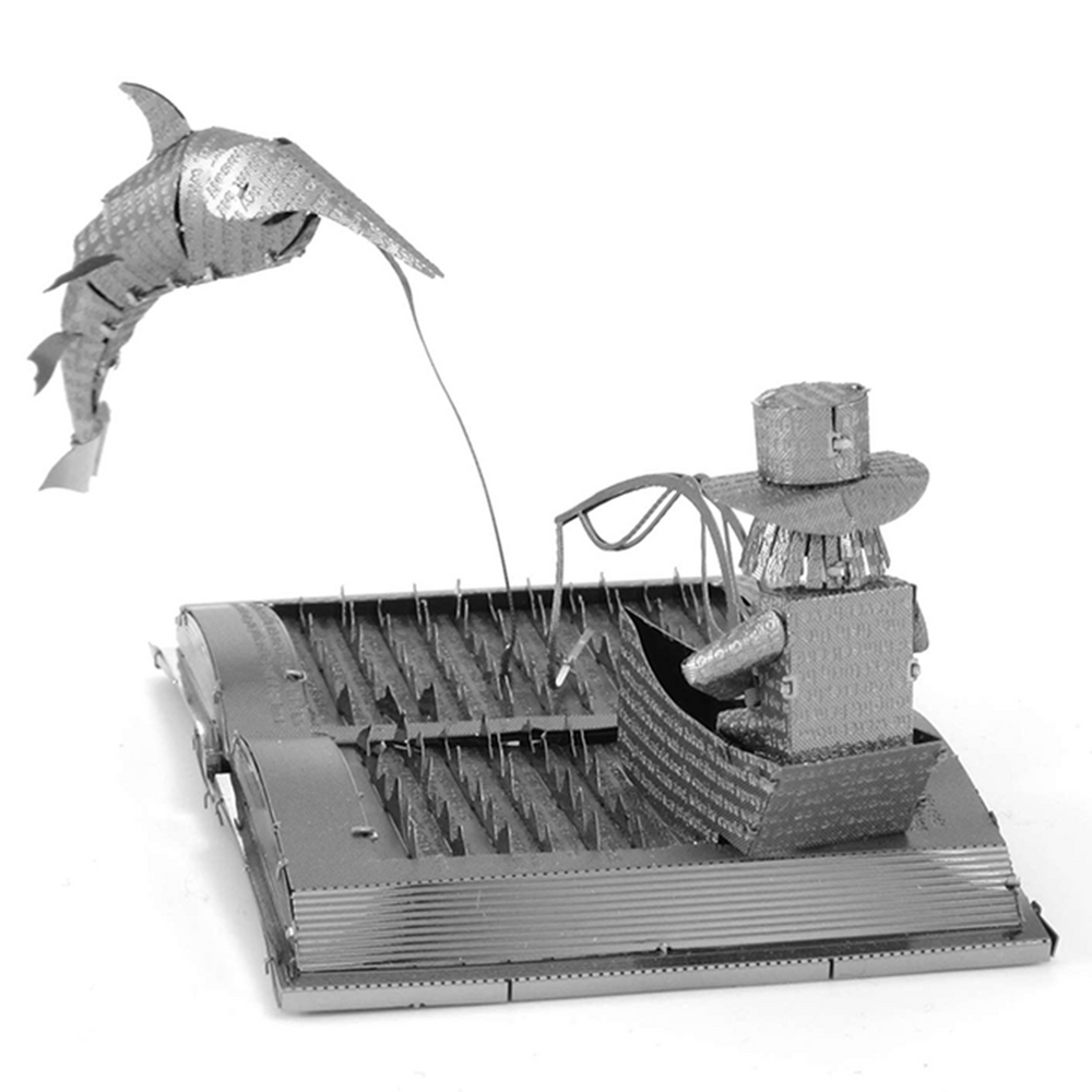 The Old Man & the Sea Book Sculpture 3D Steel Model Kit Metal Earth (ONLINE ORDER ONLY)