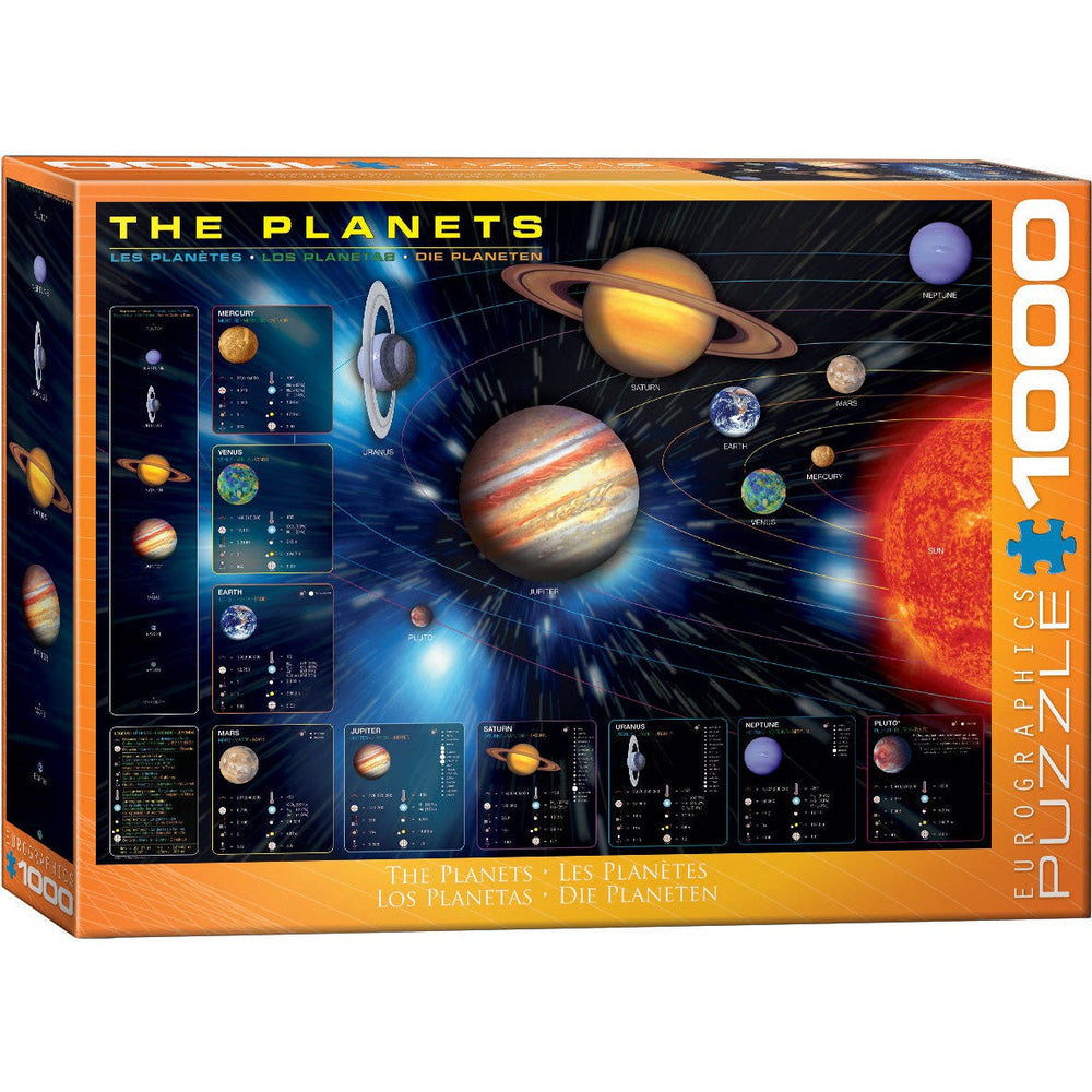 The Planets 1000 Piece Jigsaw Puzzle Eurographics (ONLINE ORDER ONLY)