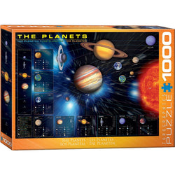 The Planets 1000 Piece Jigsaw Puzzle Eurographics (ONLINE ORDER ONLY)