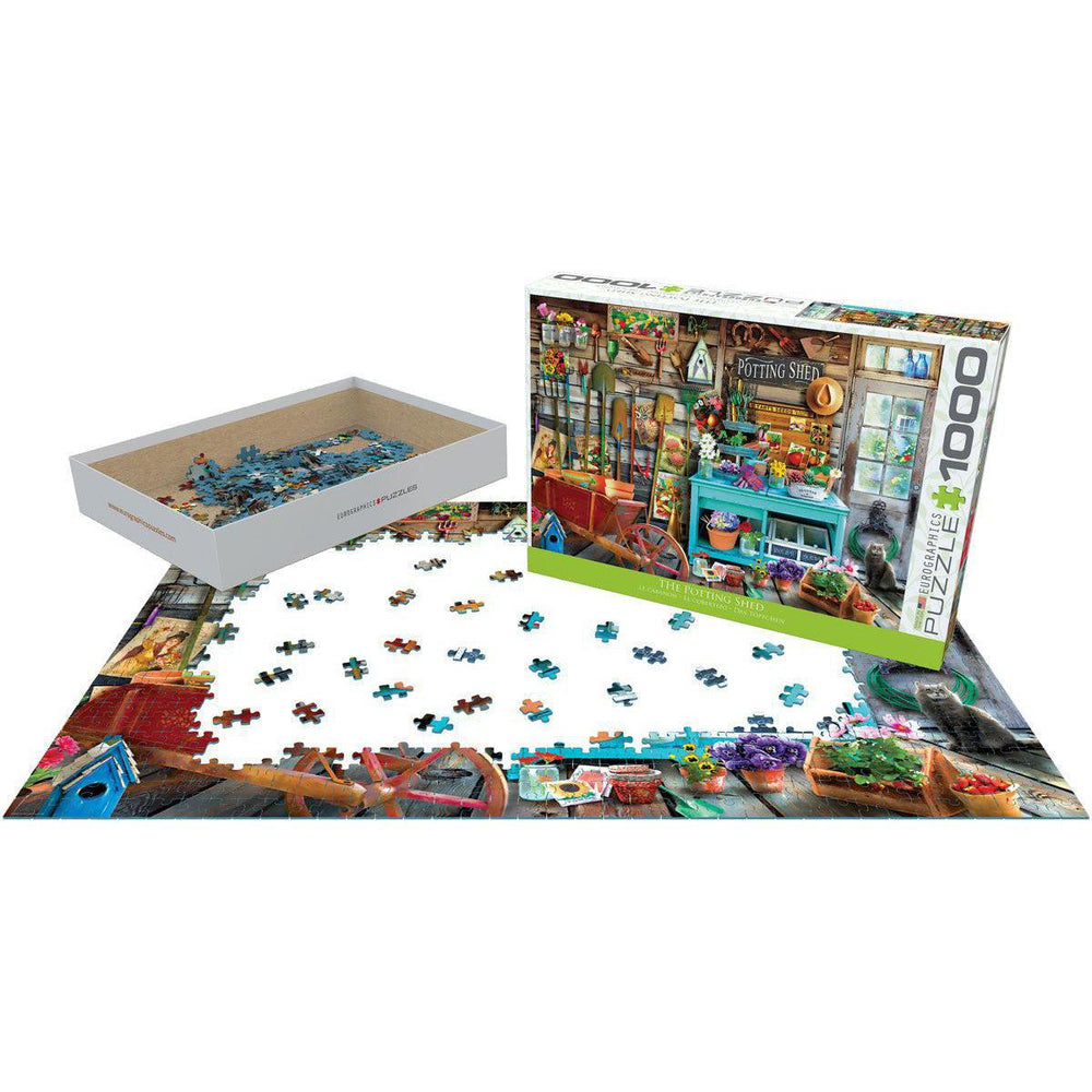 The Potting Shed 1000 Piece Jigsaw Puzzle Eurographics (ONLINE ORDER ONLY)