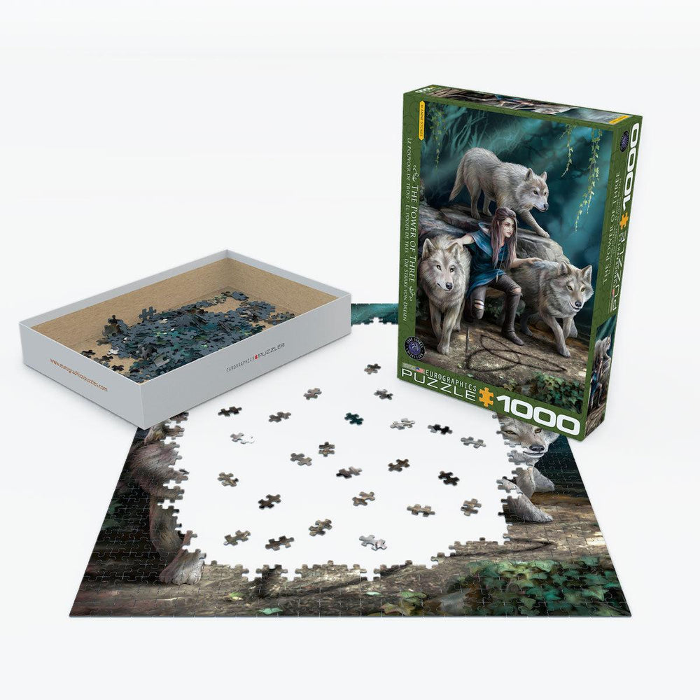 The Power of Three 1000 Piece Jigsaw Puzzle Eurographics (ONLINE ORDER ONLY)