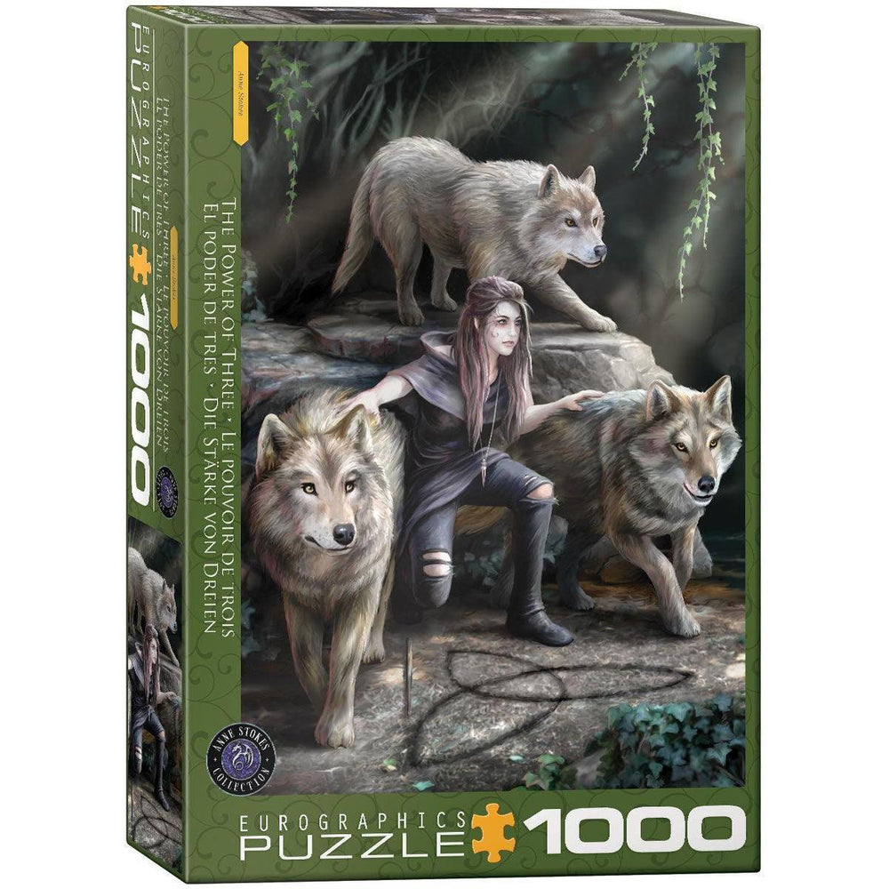 The Power of Three 1000 Piece Jigsaw Puzzle Eurographics (ONLINE ORDER ONLY)