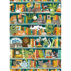 The Purrfect Bookshelf 1000 Piece Jigsaw Puzzle Cobble Hill (ONLINE ORDER ONLY)