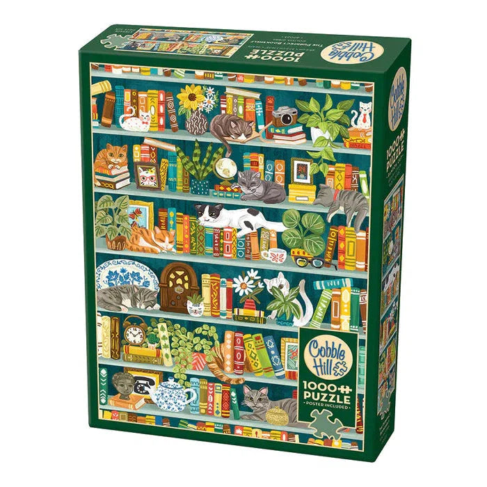 The Purrfect Bookshelf 1000 Piece Jigsaw Puzzle Cobble Hill (ONLINE ORDER ONLY)