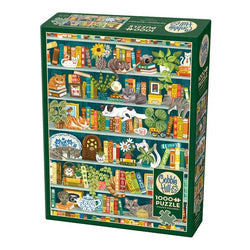 The Purrfect Bookshelf 1000 Piece Jigsaw Puzzle Cobble Hill (ONLINE ORDER ONLY)