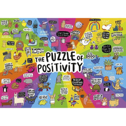 The Puzzle of Positivity 1000 Piece Jigsaw Puzzle Gibsons